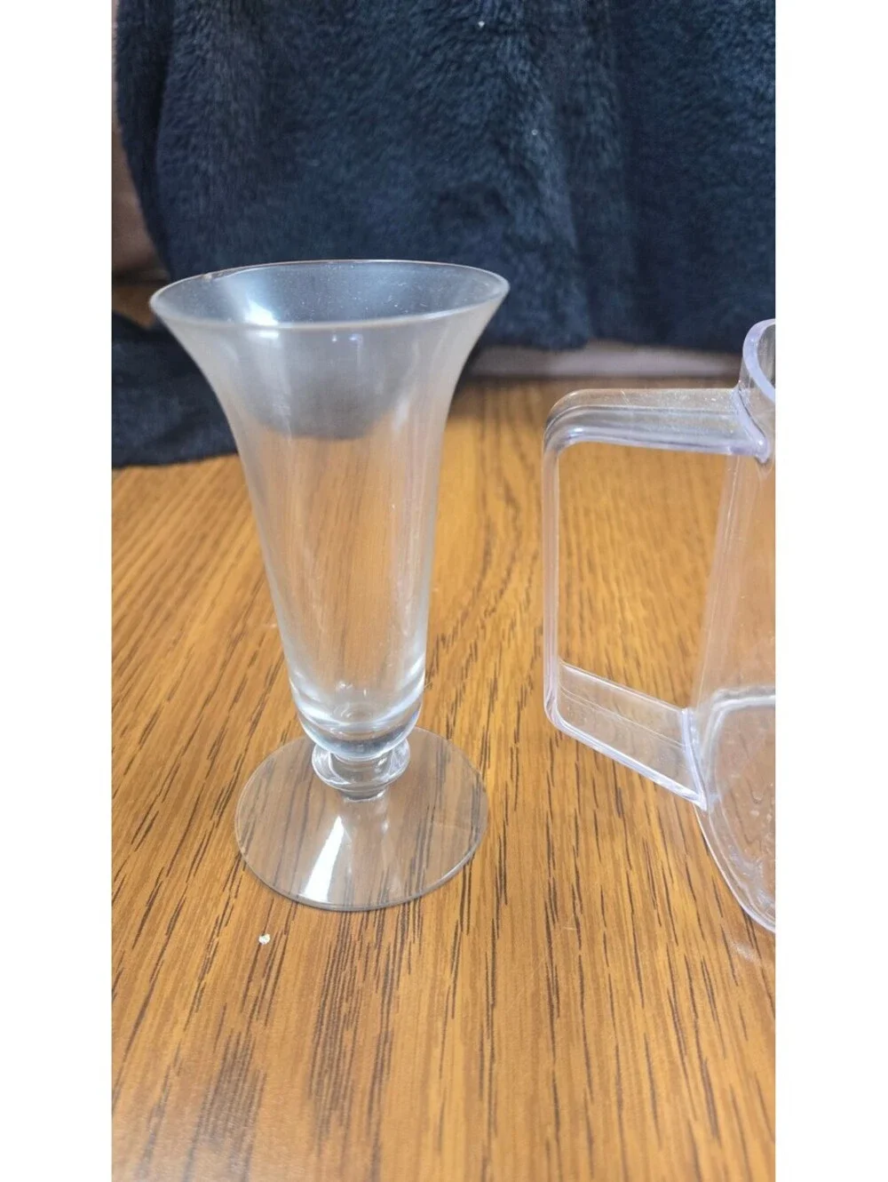 Vintage Marathon Metal Measuring Cup Set with Clear Plastic Measuring Cup